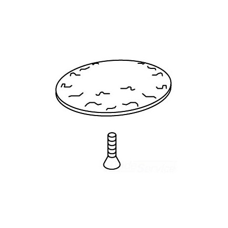 Kohler Ceramic Cap Assy, English Trellis 52722-FL-0